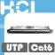 Network Solution 24 Port RJ45 Cat6 Unshielded UTP 8-in-1 Station ID Modular Patch Panel