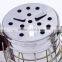 galvanized/stainless steel leather large size manual bee honey smokers
