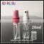 Empty Clear 20ml small mini spray bottle , refill pocket perfume bottle