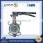 DN2200 PN79 high temperature copper butterfly valve