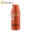 Hot sale new desgin empty customized cosmetic use 100ml plastic colored bottle