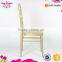 Cheap price Qindao Sinofur Stacking dining metal chiavari chair