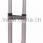 Upgrade Folding Shopping Cart with 4 Wheels/Lightweight Aluminum Cube Folding Luggage Cart/ Portable Hand Trolley