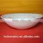 New Design fancy opal glass bowl ,cheap 8" glass bowls