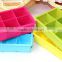 Summber Ice Cube tools 6 Cavity Silicone Square Ice Cube Tray