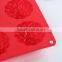 Flower muffin mold, food grade silicone bakeware cake pan,cupcake mold,pastry tools
