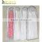 Folding clear wedding dress dust bag for carrier