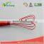 WCW112 New design heart shape Egg whisk Silicone Wire Whisk, Egg Frother, Milk & Egg Beater Blender hot sales