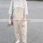 Korean Institute of wind wild loose tooling overalls / Retro Art Bib/ trousers with braces