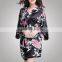 Contrast Color European Design Trendy Fashion Girl Photos Nightdress With Your Logo