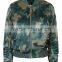 Hot Sale Lady Shiny Camo Print Bomber Jackets Customized China