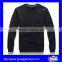China wholesale custom plain black fleece men's 100% cotton plain hoodie