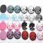 Mixed Resin Halloween Skull Pattern Oval Cameo Embellishment Findings 25x18mm0