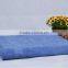 100% cotton Jacquard blue in relief logo embossed bath sheets