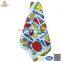 100% cotton OEM reactive printed towel handkerchief Guangdong China
