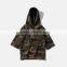 B40689A 2017 autumn top sale boys army printed pullover hooded sweatshirt