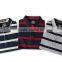 New Fashion Mens Short Sleeve Stripes Shirts Casual Oversize Polo Shirt For Men