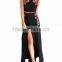 casual style from XS-5XL large size latest lady design skirt and blouse and tops set for women