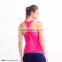 2017 Women sports racerback graphic yoga tops