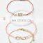 Delicate charms friendship bracelet set