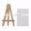 6.5x12cm Mini Easel and 6x9cm Painting Canvas Set