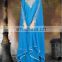 Plus size Chiffon Lace Neckline Finish Batwing Sleeve Muslim Abaya Islamic long Maxi Dress