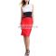 Hotsale Daily wear dress women knee length dress in simple design