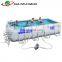 Inflatable Square Swimming Pool for adult/ Frame swimming pool for backyard