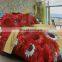 3d duvet cover set /softtextile 3d bed sheet set in a bag/ reactive printing cotton bedding set