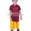 Rajasthani Dress Boy's Dhoti Kurta & Turban, Indian Traditional, Ethnic, Handmade, Yellow Angrakha Set, Kedia Dress cotton