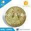 Deft design custom wings 2 sided metal coin