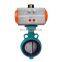 PTFE Sealing Pneumatic Diaphragm Butterfly Valve