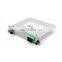 SC Connector Fiber Optical PLC Splitter 1*8 1x8 LGX Box Module For FTTH FTTX GPON EPON CATV Network