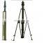 Military 4m manual aluminum telescopic telecom pole