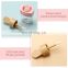 Custom Logo Rose Gold  Popsicle Brush Bling 15ml Ice Cream Bottle Unique Clear Lip Gloss Containers Tubes