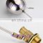 GOGO ATC High quality DN25 DN32 Cold Hot Water Tank Liquid Level Metal Float Valve 1" 1-1/4" Body brass toilet water ball cock
