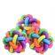 China low cheap price pet product cat teaser ball rope toy cat toys wholesale supplier bulk pet toys
