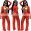 Mesh gauze trouserstransparent beach wear swimwear bathing suit hooded short jacket and wide leg pants summer 2 piece set women