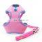 Pet accessories wholesale china soft leather plain harness dog