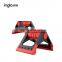 2019 New Design Body Building Equipment Exercise Fitness PP TPR V-Shaped Standing Chin Up Bar Push Up Bar