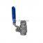 BSPT 1/2" Stainless steel  2PC Threaded  Ball Valve cf8m 1000wog inoxidable valve