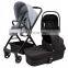 Brand Authorized Factory Aluminum Frame Easy Folding Luxury Baby Stroller For Babies