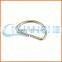 China supplier high-end metal plastic d ring