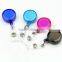 5PCS Retractable Card Badge Holder Key Chain Reels Circular Pull Buckle Portable