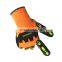 High-quality shock and vibration resistant, abrasion resistant, nitrile coated protective work gloves