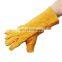 High-quality leather industrial production welding gloves, protective work gloves, heat-resistant gloves