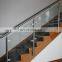 Modern Design Stainless Steel Glass Railing for Stairs/ Stainless Steel Stair Balustrades Manufacturer