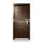 Prehung solid slab modern style custom wooden bedroom office single interior Guangzhou flush wood doors designs supplier