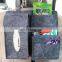 Supplier Car Back Seat Storage Bag Organizer Hanging Bag Mobile Phone Storage Felt Bag  Debris Organizer Accessories