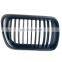 Matte Black Double Slat Kidney Front Grille Grill Kidney For BMW 3 Series E36 1997-1999 Car Styling Racing Grills
